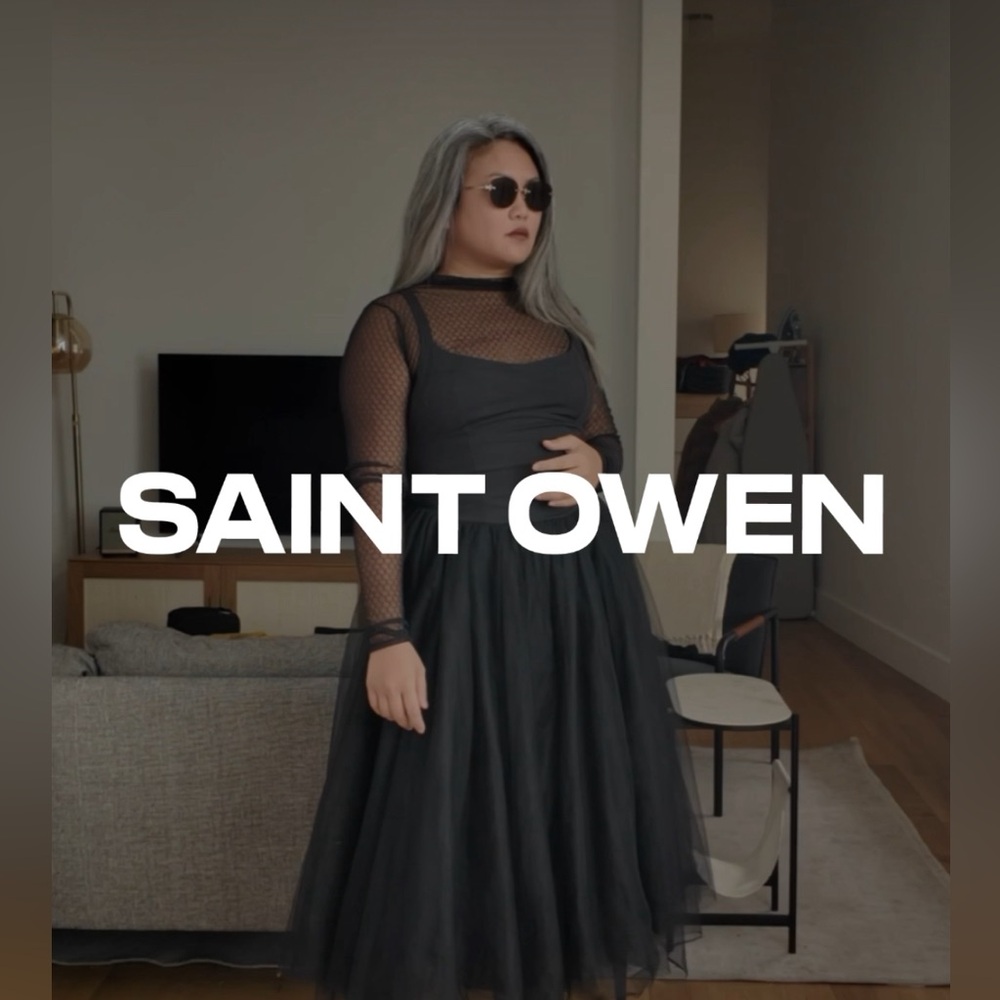 Saint Owen never gold sunglasses euc